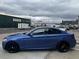Used 2015 BMW 2 Series M Sport Blue - Interior and Exterior details 9