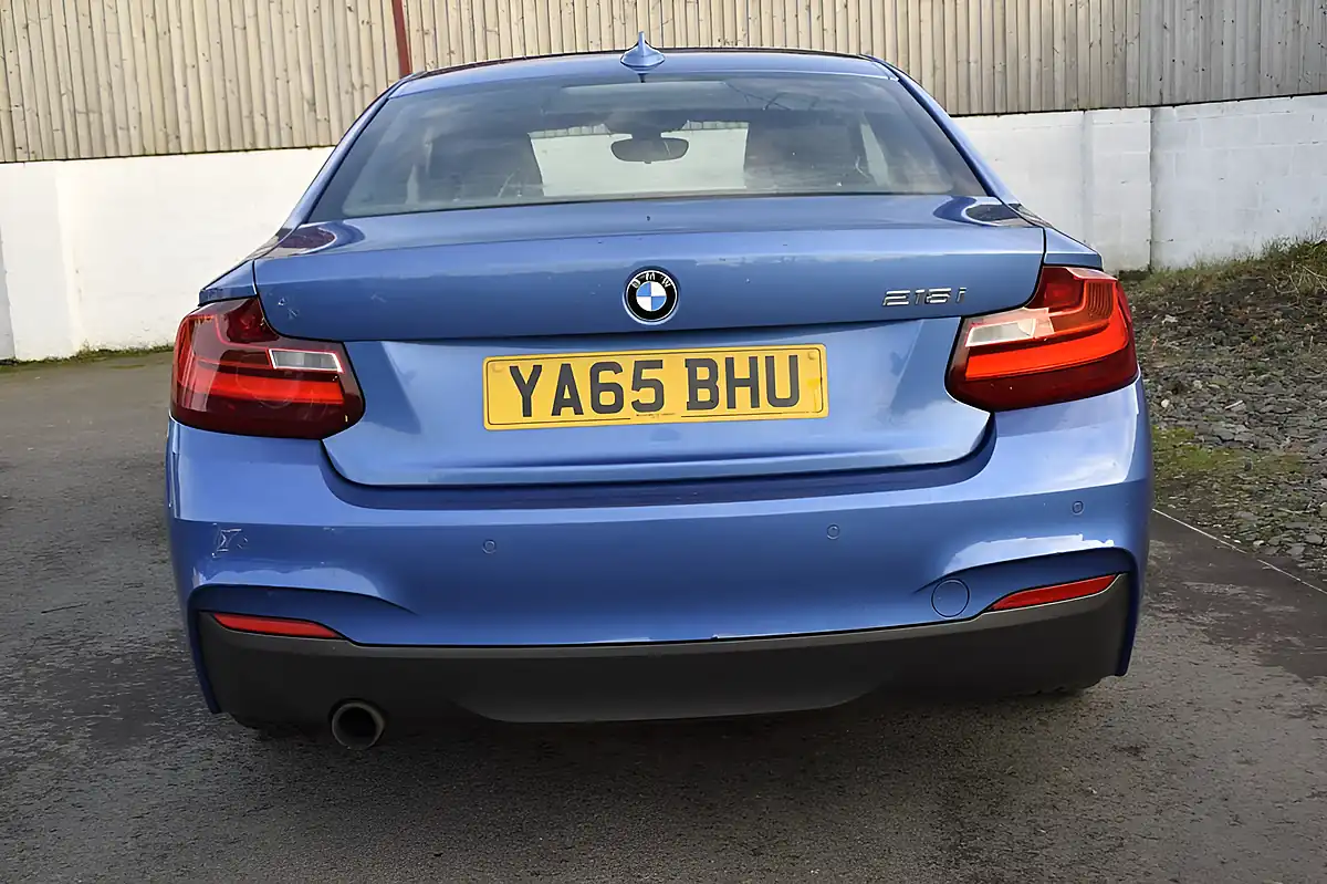 Used 2015 BMW 2 Series M Sport Estoril Blue - Interior and Exterior details 13
