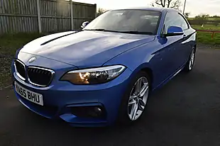 Used 2015 BMW 2 Series M Sport Estoril Blue - Interior and Exterior details 14