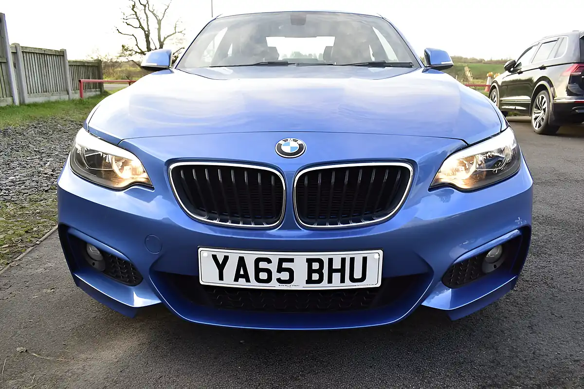 Used 2015 BMW 2 Series M Sport Estoril Blue - Interior and Exterior details 15