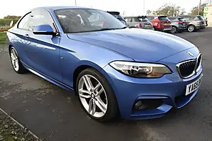 Used 2015 BMW 2 Series M Sport Estoril Blue - Interior and Exterior details 16