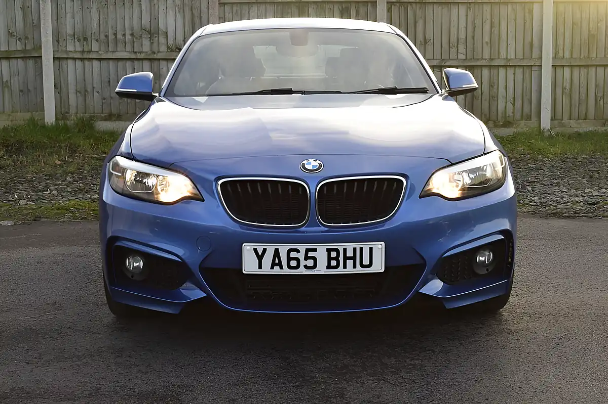 Used 2015 BMW 2 Series M Sport Estoril Blue - Interior and Exterior details 2