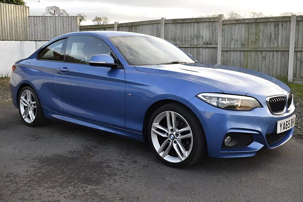 Used 2015 BMW 2 Series M Sport Estoril Blue - Interior and Exterior details 7