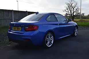 Used 2015 BMW 2 Series M Sport Estoril Blue - Interior and Exterior details 9