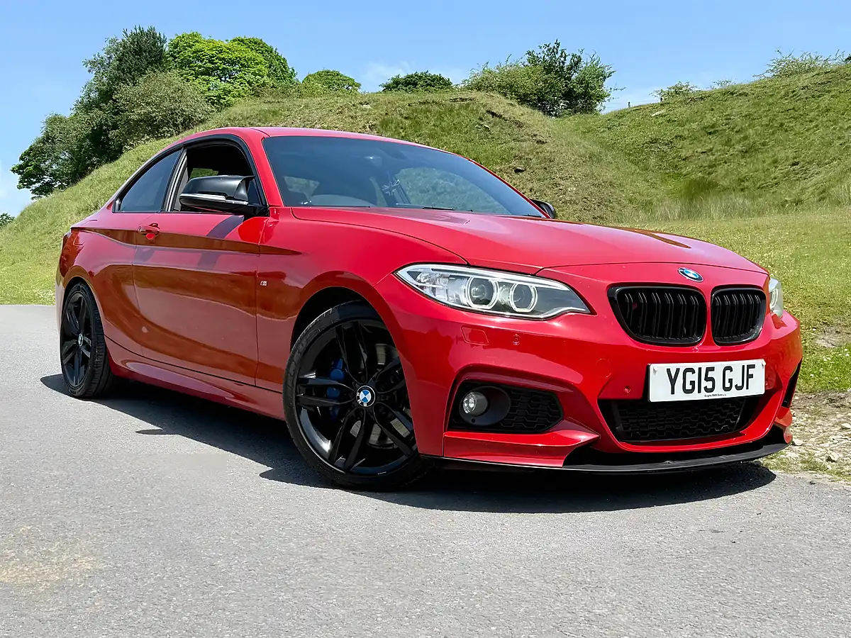 Used 2015 BMW 2 Series M Sport Red - Front View