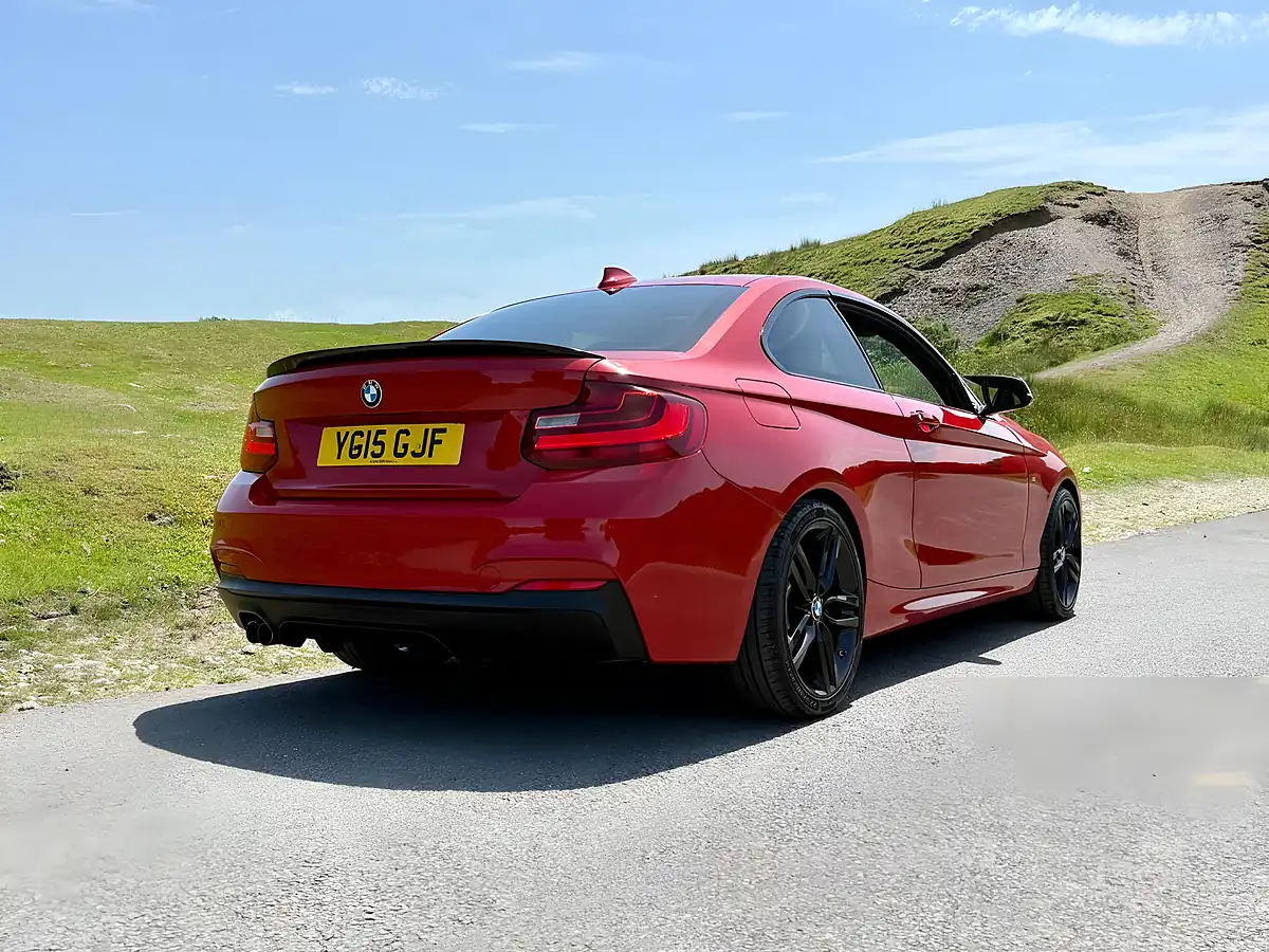 Used 2015 BMW 2 Series M Sport Red - Interior and Exterior details 15