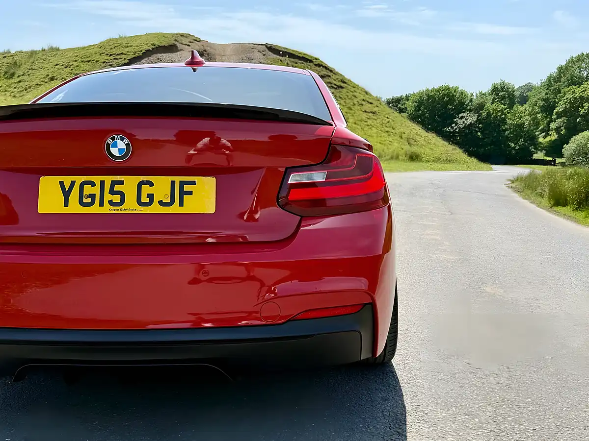 Used 2015 BMW 2 Series M Sport Red - Interior and Exterior details 5