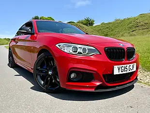 Used 2015 BMW 2 Series M Sport Red - Interior and Exterior details 7