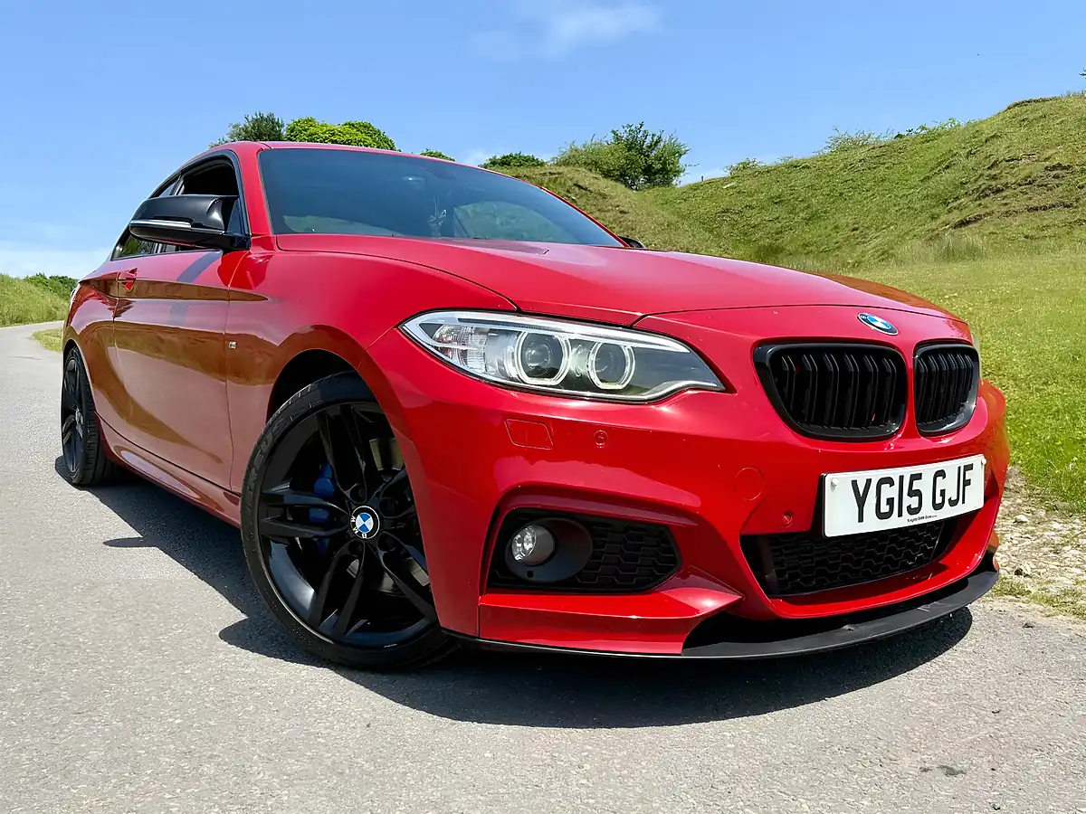 Used 2015 BMW 2 Series M Sport Red - Interior and Exterior details 7