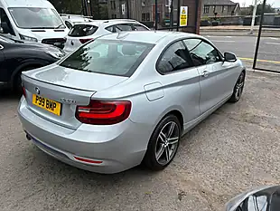 Used 2015 BMW 2 Series Sport Coupe Silver - Interior and Exterior details 3