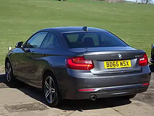 Used 2015 BMW 2 Series Sport Grey - Interior and Exterior details 3