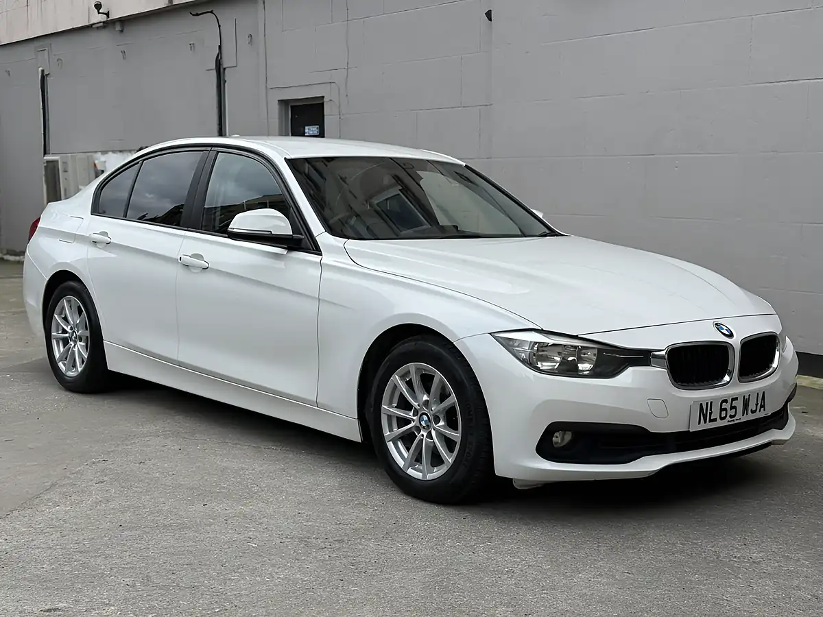 Used 2015 BMW 3 Series Ed Plus White - Front View