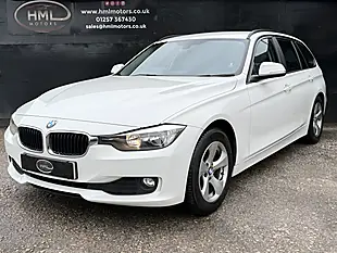 Used 2015 BMW 3 Series Efficientdynamics Touring White - Interior and Exterior details 2