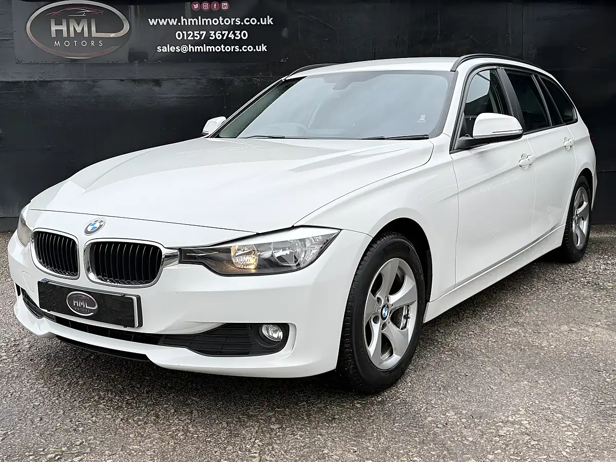 Used 2015 BMW 3 Series Efficientdynamics Touring White - Interior and Exterior details 2