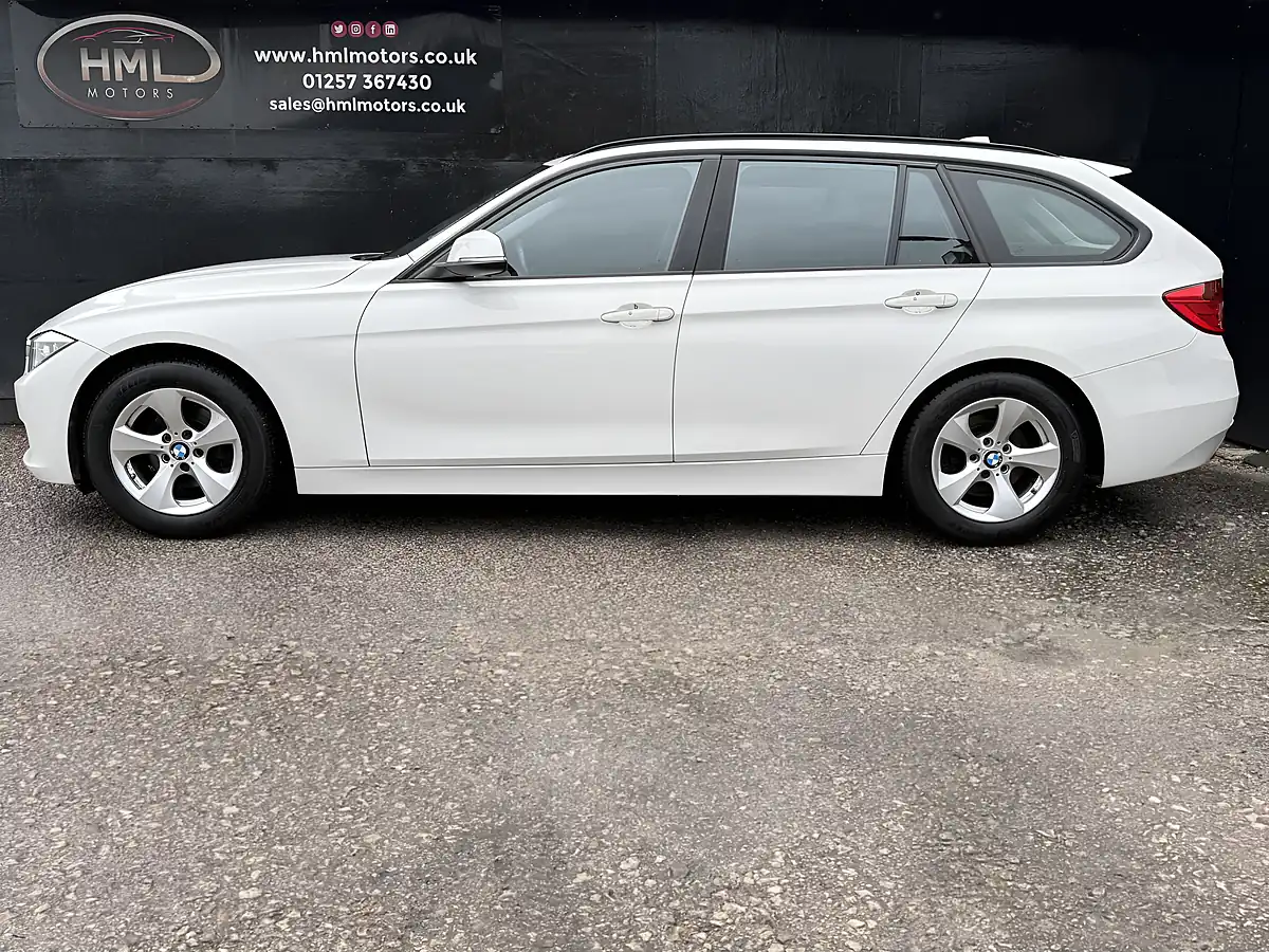 Used 2015 BMW 3 Series Efficientdynamics Touring White - Interior and Exterior details 3
