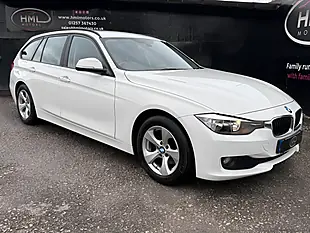 Used 2015 BMW 3 Series Efficientdynamics Touring White - Interior and Exterior details 6
