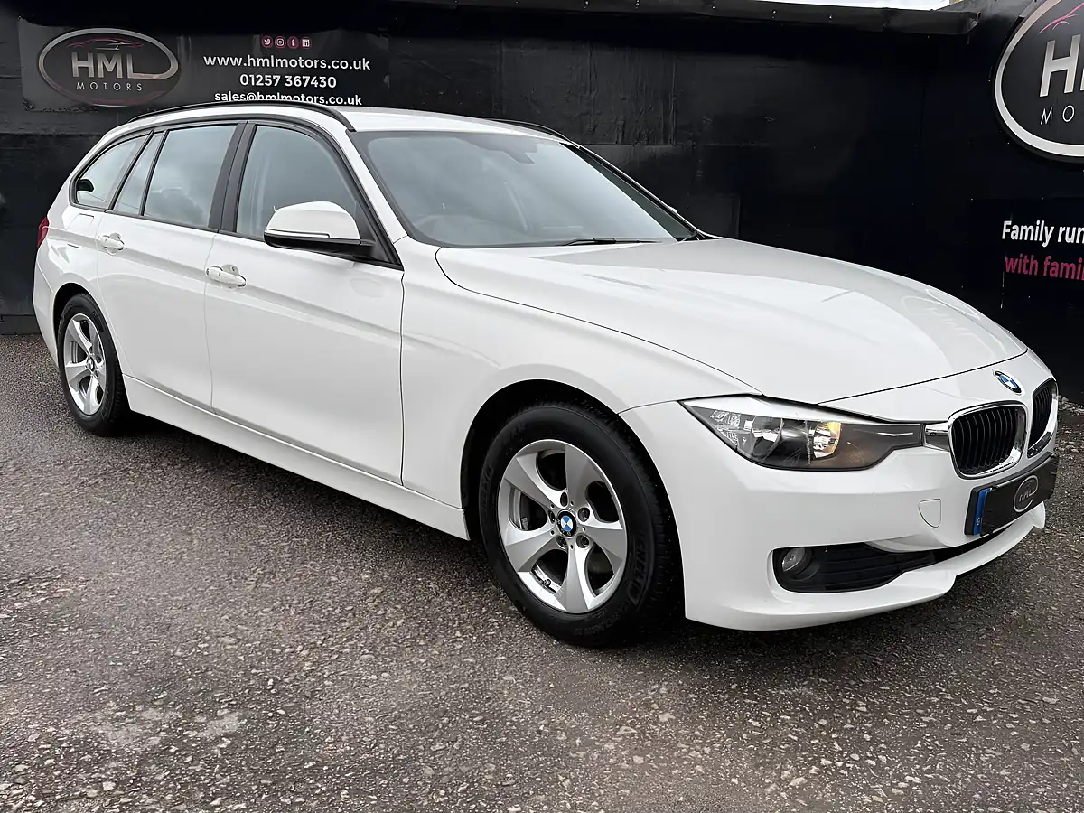 Used 2015 BMW 3 Series Efficientdynamics Touring White - Interior and Exterior details 6