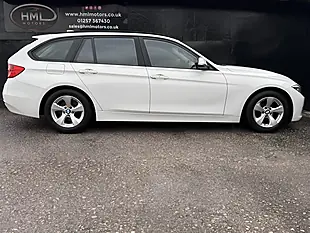 Used 2015 BMW 3 Series Efficientdynamics Touring White - Interior and Exterior details 7