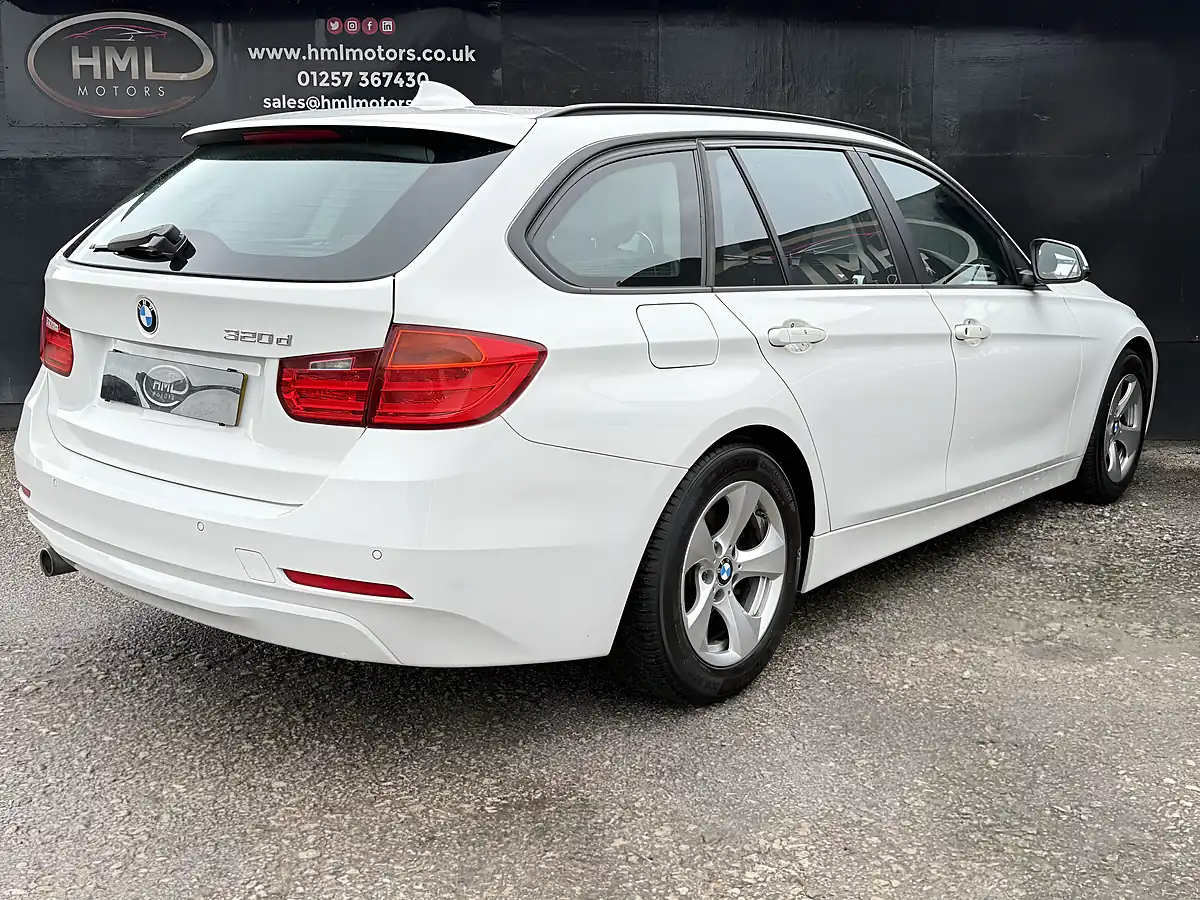 Used 2015 BMW 3 Series Efficientdynamics Touring White - Interior and Exterior details 8