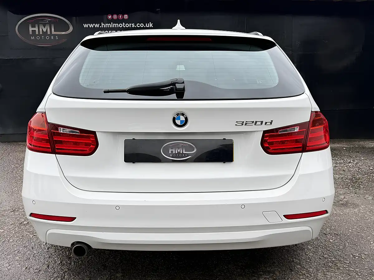 Used 2015 BMW 3 Series Efficientdynamics Touring White - Interior and Exterior details 9