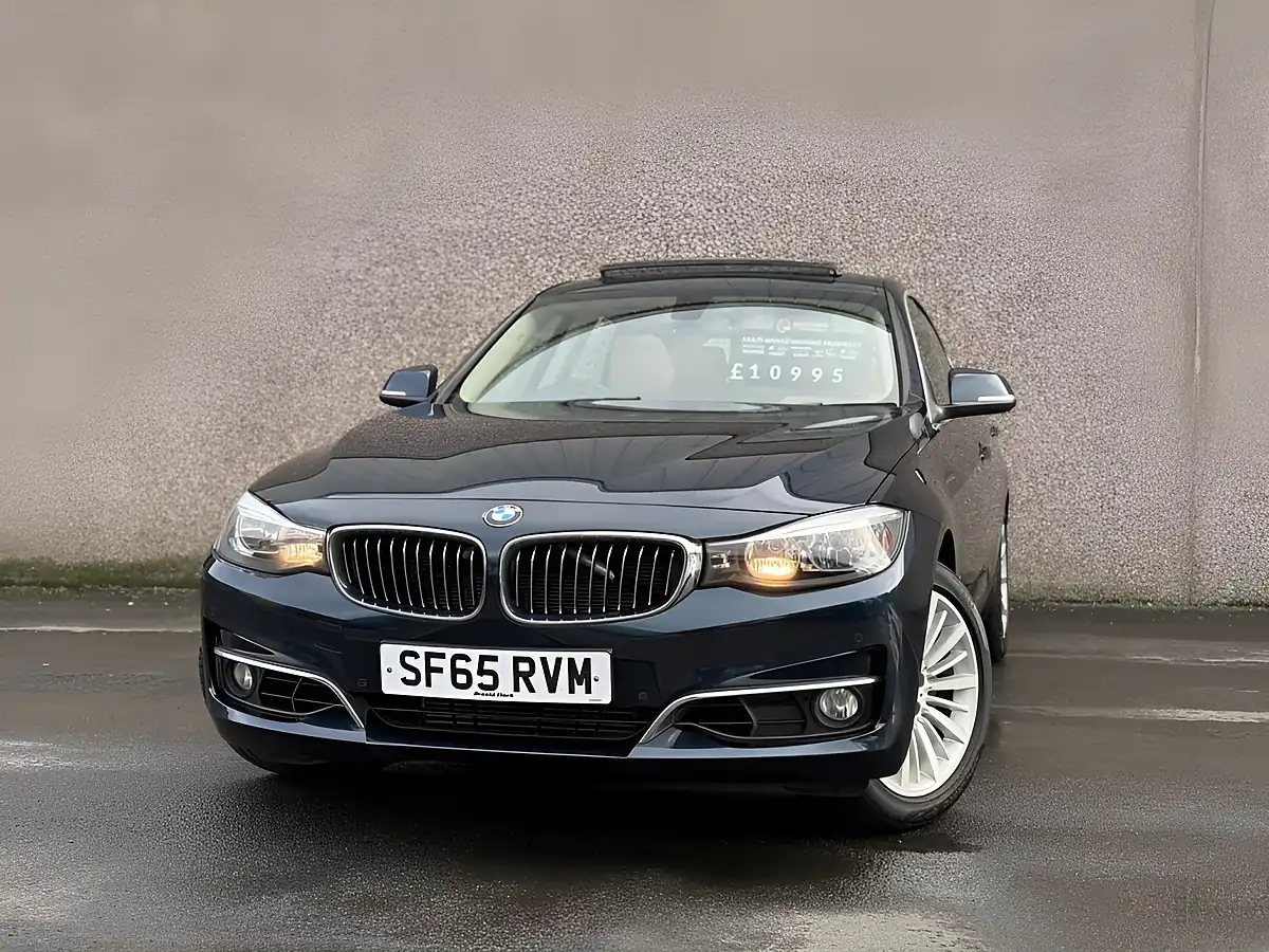 Used 2015 BMW 3 Series Gran Turismo Luxury Blue - Front View