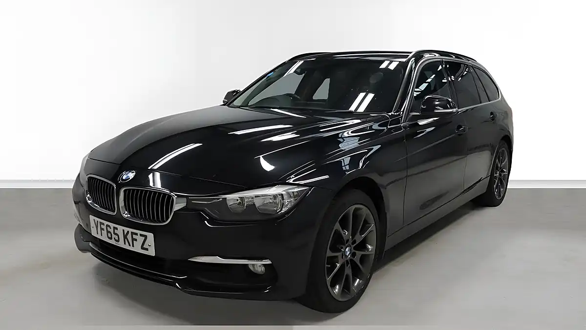 Used 2015 BMW 3 Series Luxury Touring Black - Interior and Exterior details 2