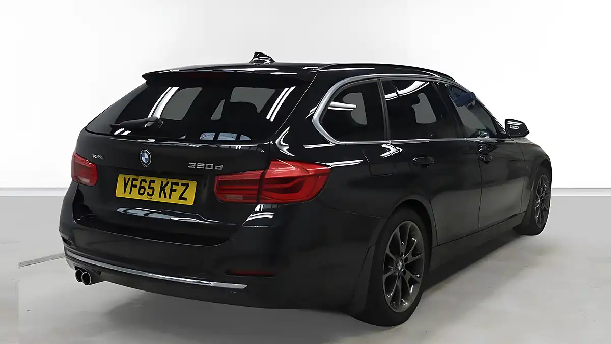 Used 2015 BMW 3 Series Luxury Touring Black - Interior and Exterior details 4