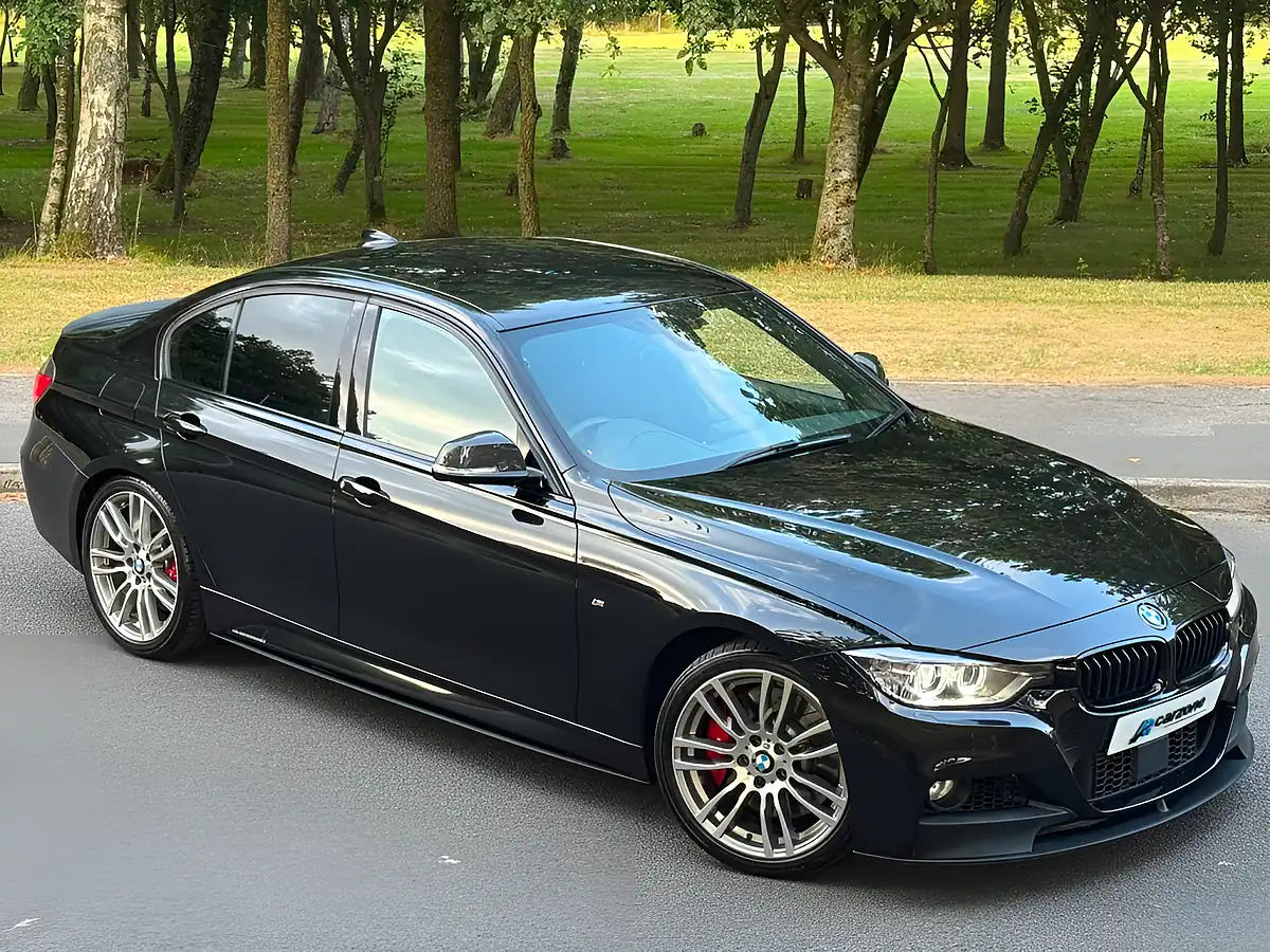 Used 2015 BMW 3 Series M Sport Black - Front View