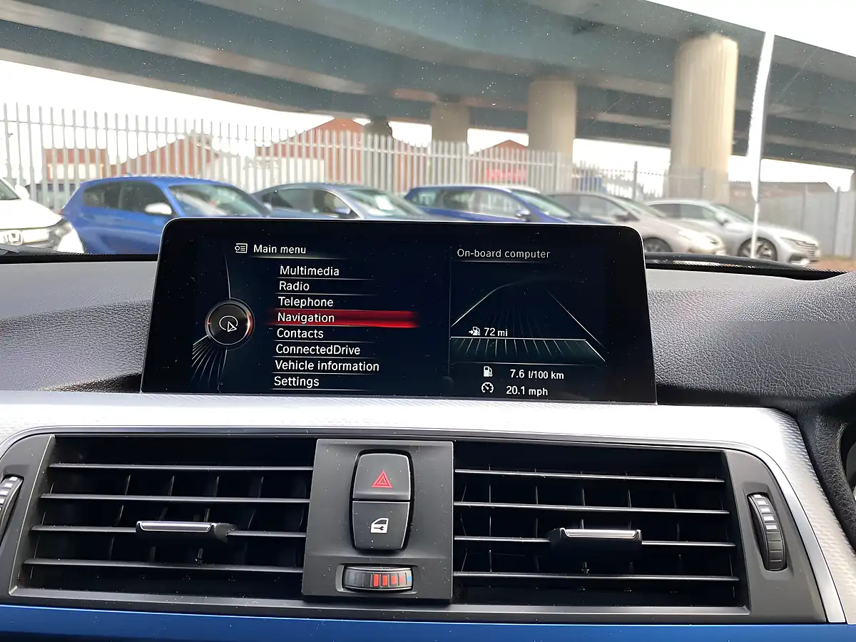 Used 2015 BMW 3 Series M Sport Blue - Interior and Exterior details 14