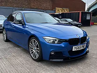 Used 2015 BMW 3 Series M Sport Blue - Interior and Exterior details 2