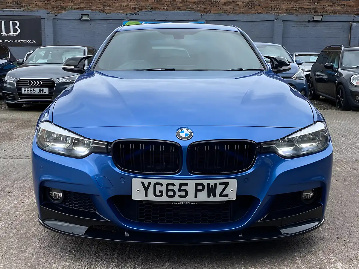 Used 2015 BMW 3 Series M Sport Blue - Interior and Exterior details 4