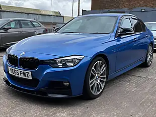 Used 2015 BMW 3 Series M Sport Blue - Interior and Exterior details 5