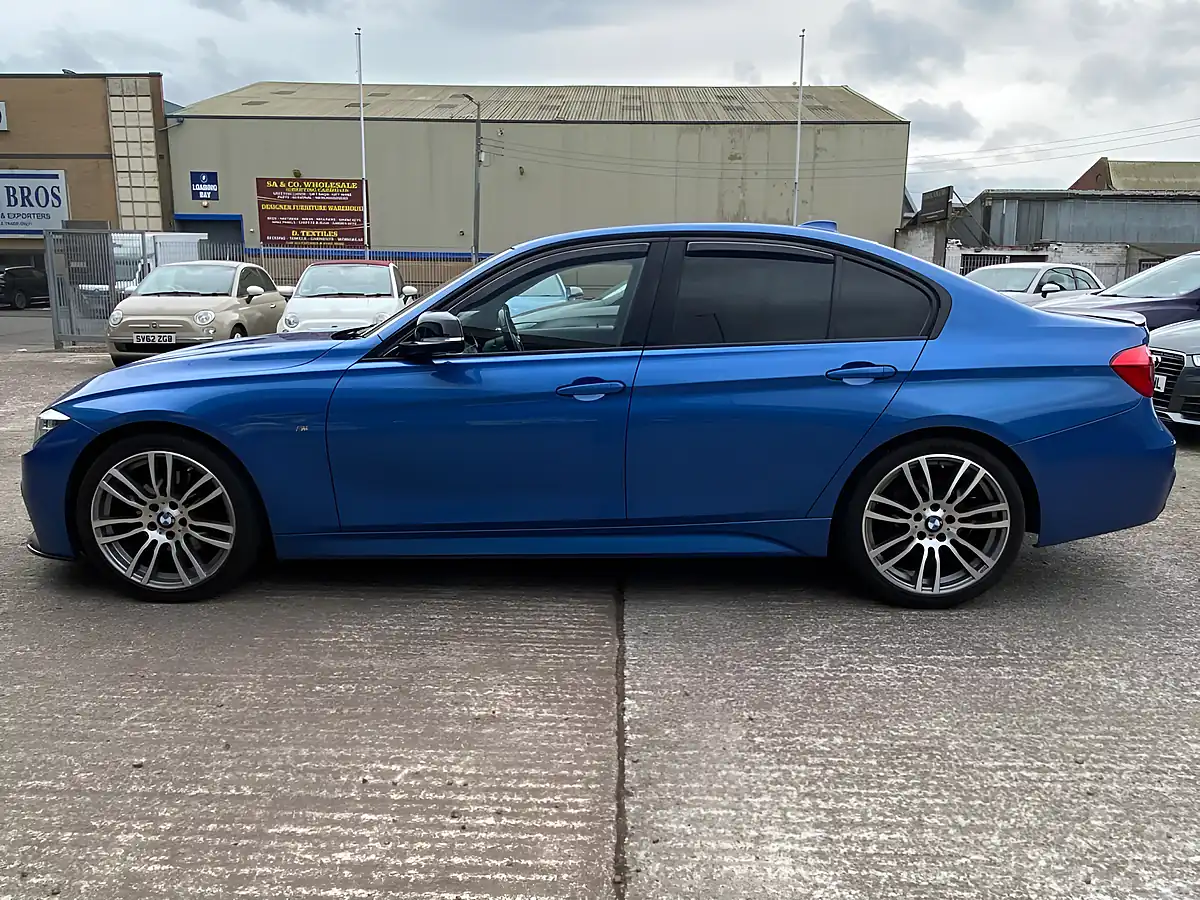 Used 2015 BMW 3 Series M Sport Blue - Interior and Exterior details 6