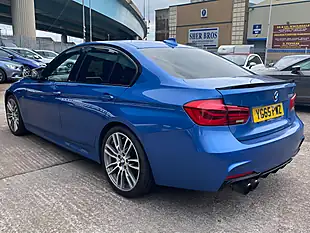 Used 2015 BMW 3 Series M Sport Blue - Interior and Exterior details 7