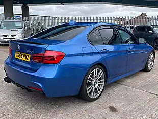 Used 2015 BMW 3 Series M Sport Blue - Interior and Exterior details 9