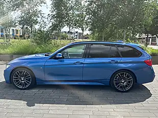 Used 2015 BMW 3 Series M Sport Blue - Interior and Exterior details 11