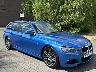 Used 2015 BMW 3 Series M Sport Blue - Interior and Exterior details 7