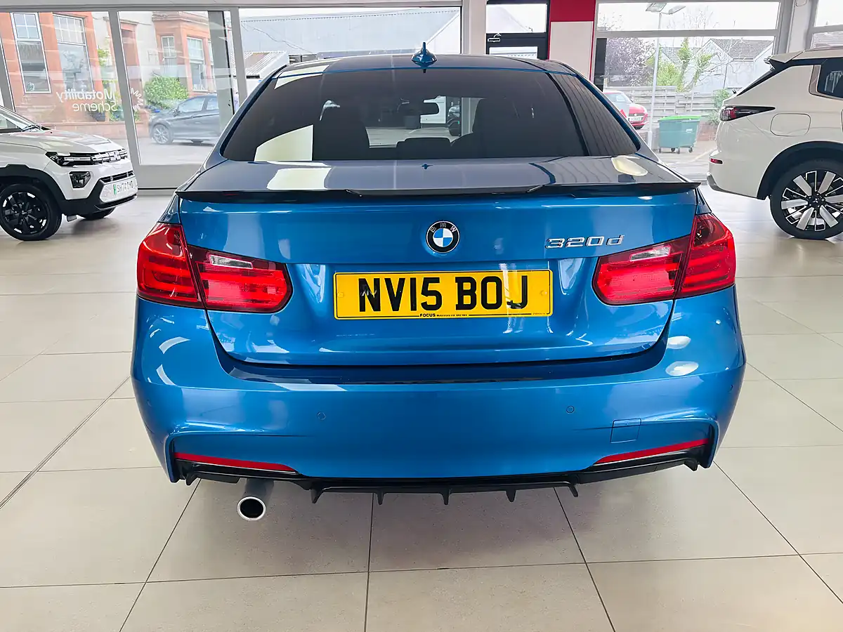 Used 2015 BMW 3 Series M Sport Blue - Interior and Exterior details 6