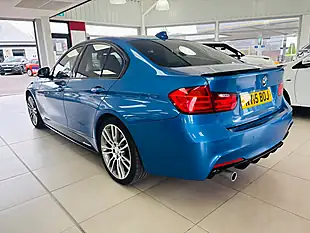 Used 2015 BMW 3 Series M Sport Blue - Interior and Exterior details 7