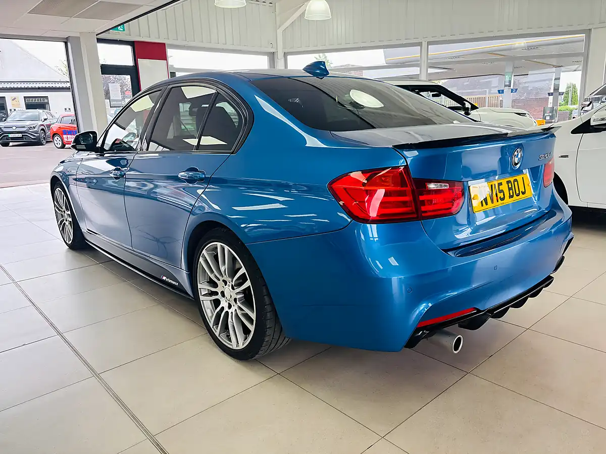 Used 2015 BMW 3 Series M Sport Blue - Interior and Exterior details 7