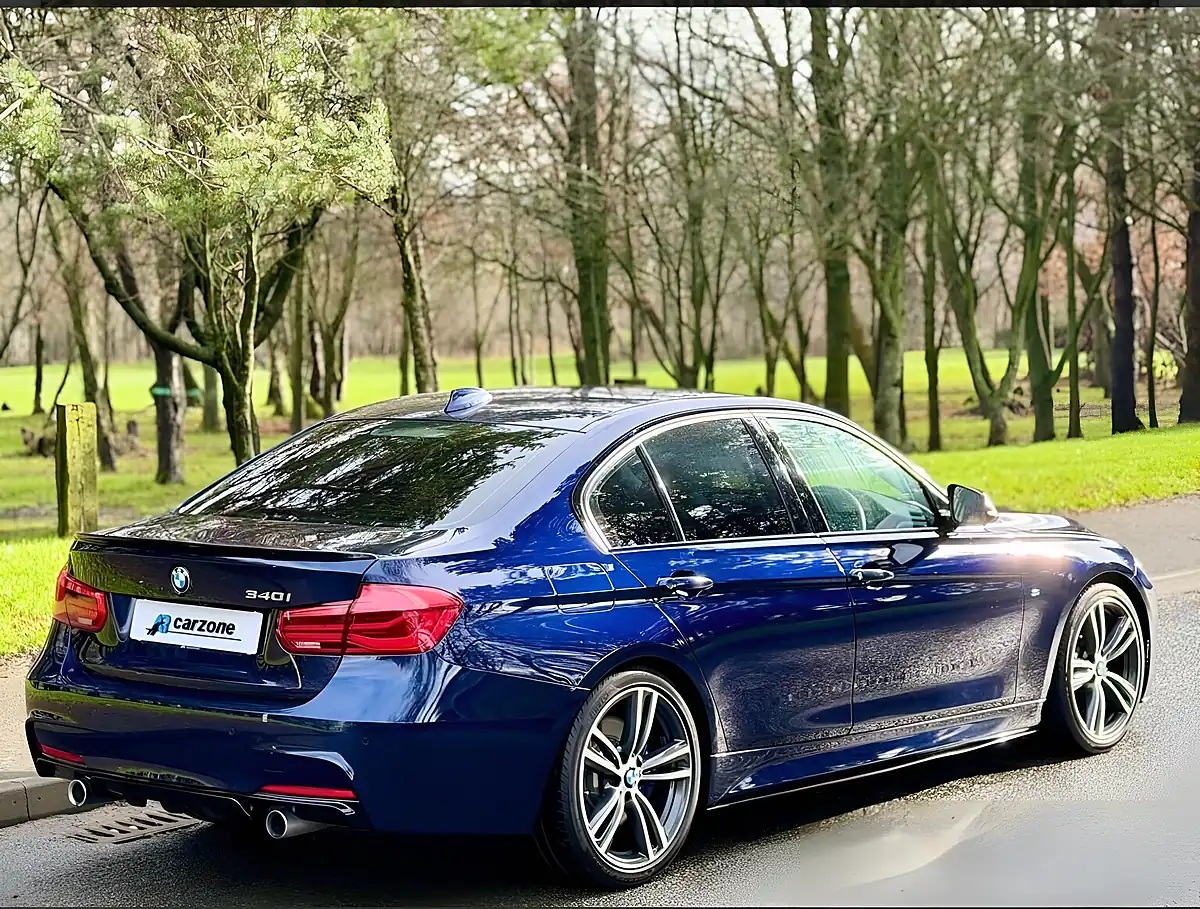 Used 2015 BMW 3 Series M Sport Blue - Interior and Exterior details 10