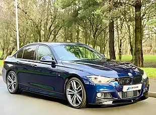 Used 2015 BMW 3 Series M Sport Blue - Interior and Exterior details 11