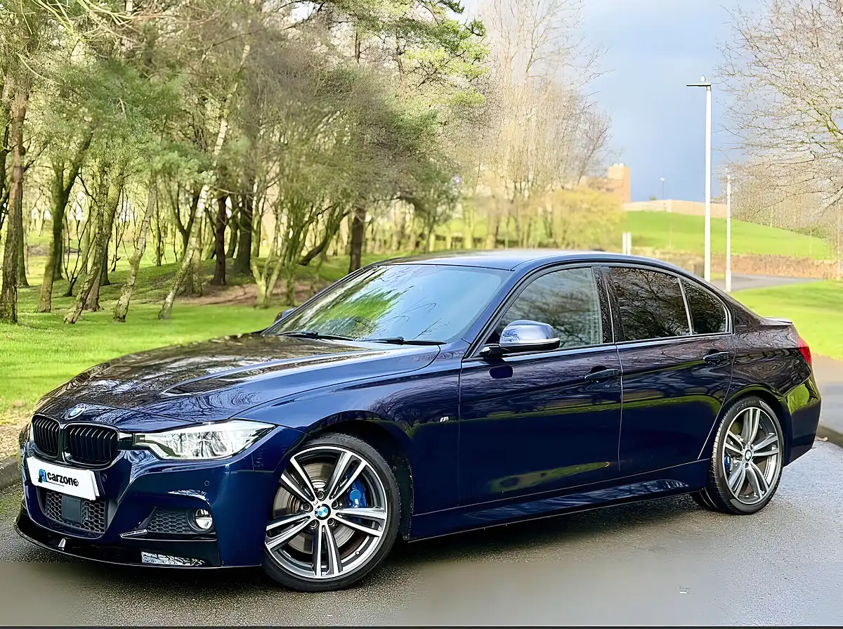 Used 2015 BMW 3 Series M Sport Blue - Interior and Exterior details 4
