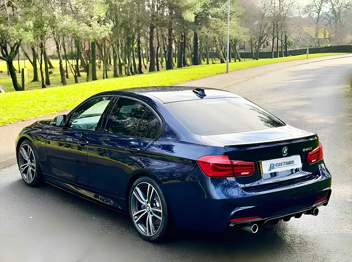 Used 2015 BMW 3 Series M Sport Blue - Interior and Exterior details 5