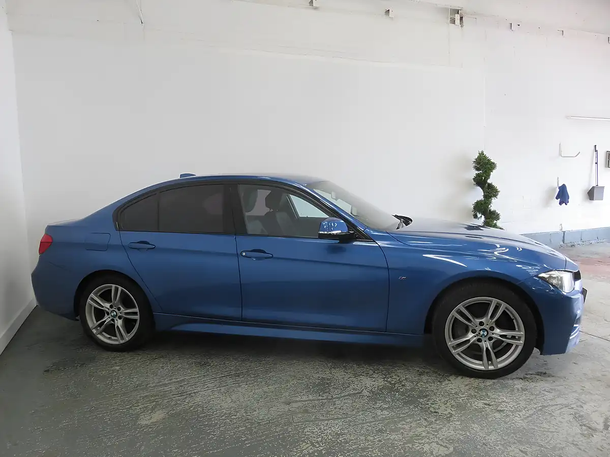 Used 2015 BMW 3 Series M Sport Blue - Interior and Exterior details 3