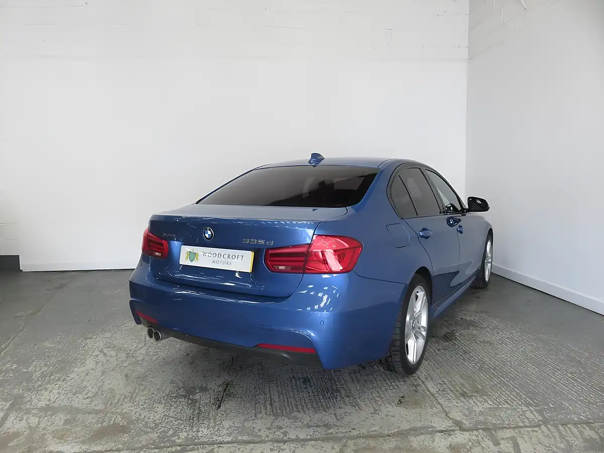 Used 2015 BMW 3 Series M Sport Blue - Interior and Exterior details 6