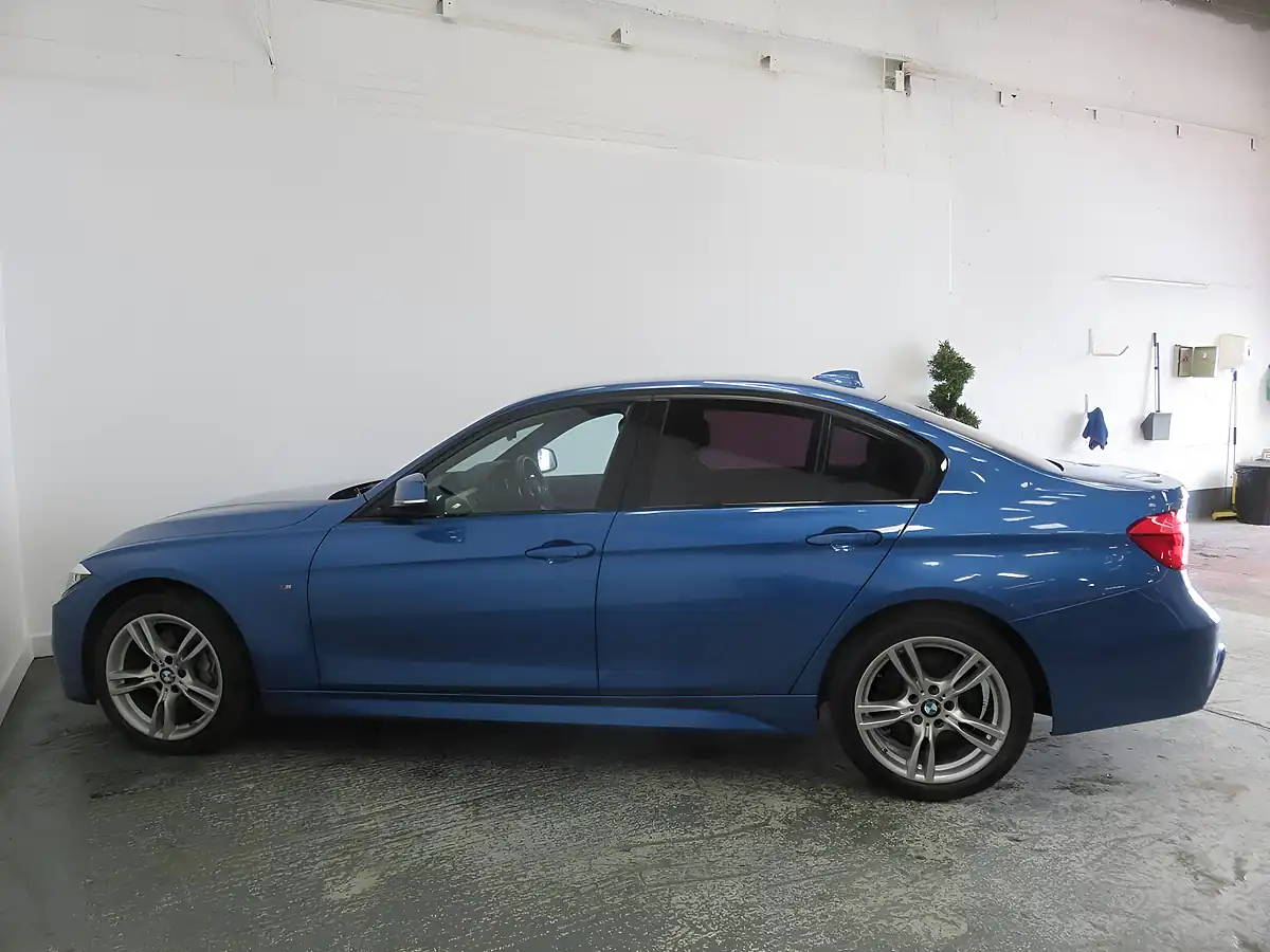 Used 2015 BMW 3 Series M Sport Blue - Interior and Exterior details 7