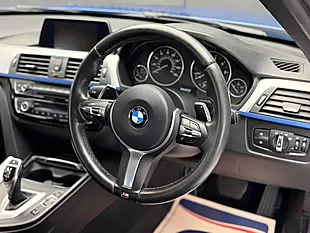 Used 2015 BMW 3 Series M Sport Blue - Interior and Exterior details 12