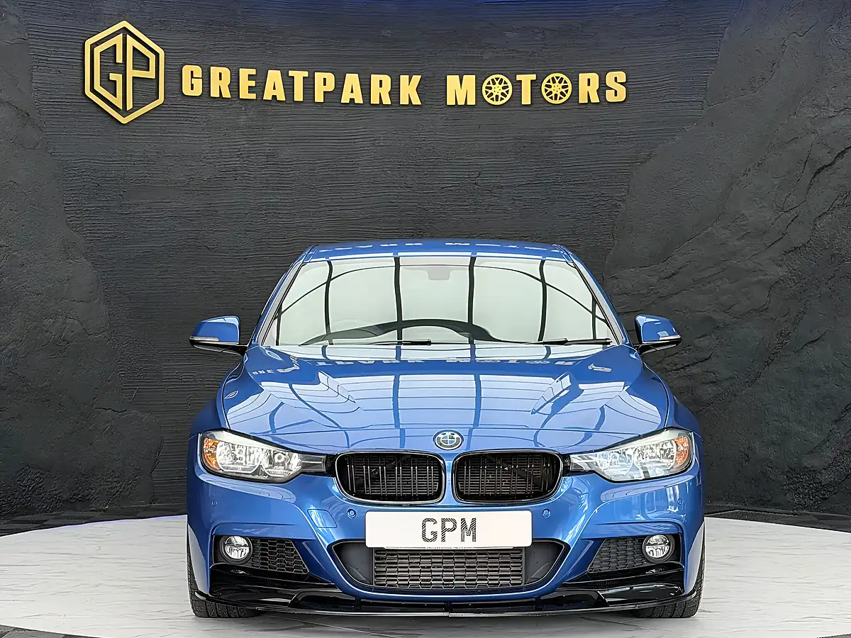 Used 2015 BMW 3 Series M Sport Blue - Interior and Exterior details 2