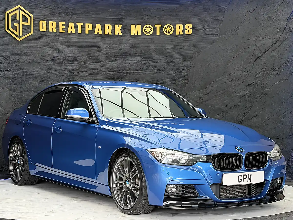 Used 2015 BMW 3 Series M Sport Blue - Interior and Exterior details 3